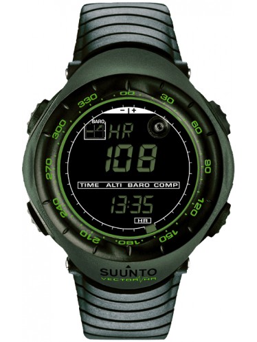 spesifikasi Jam tangan Suunto Vector Dark Green with HR SS018730000 original